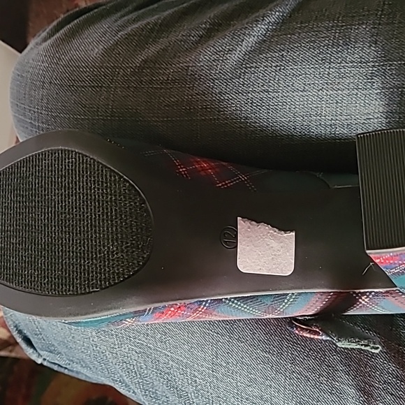 Cato | PLAID MARY JANE PLATFORM PUMPS size w12 - Picture 8 of 8